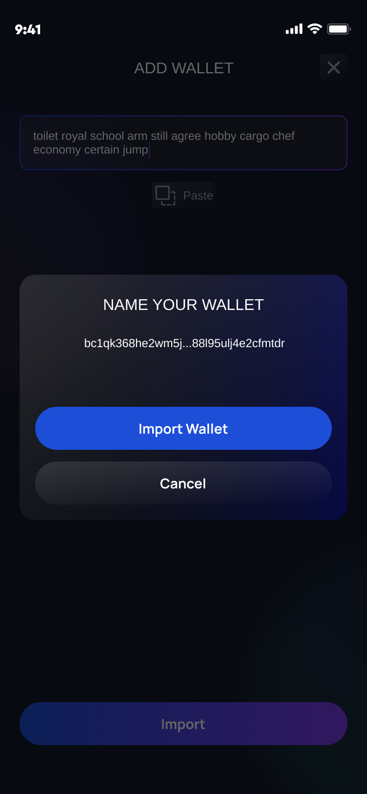 AlexWallet - Crypto Wallet & Web3 App Template