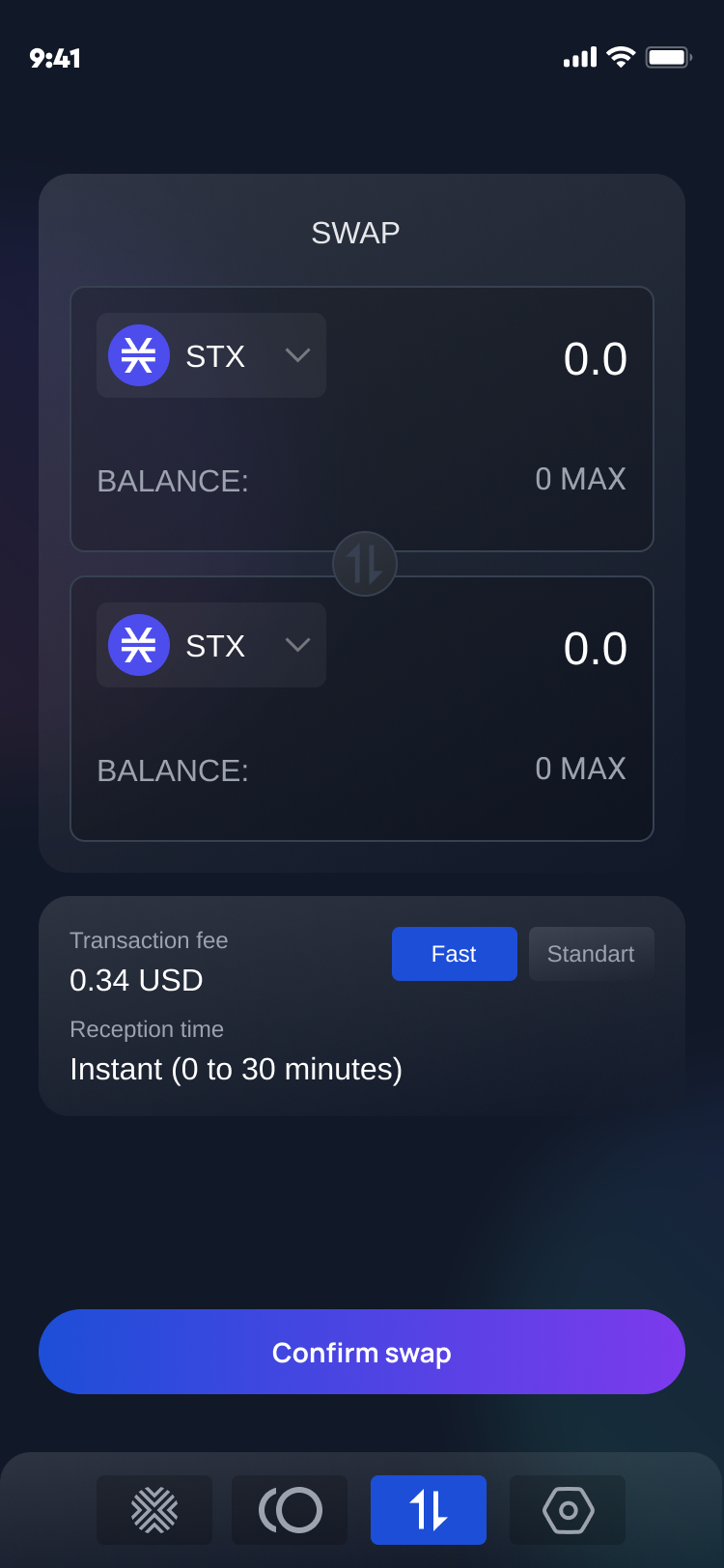 AlexWallet - Crypto Wallet & Web3 App Template