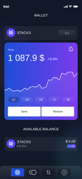 AlexWallet - Crypto Wallet & Web3 App Template