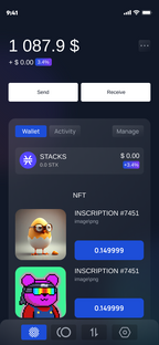 AlexWallet - Crypto Wallet & Web3 App Template
