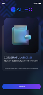 AlexWallet - Crypto Wallet & Web3 App Template