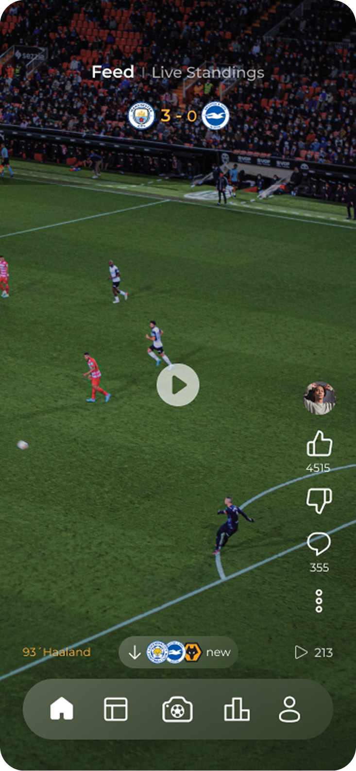 GoalFlow - Live Football Highlights & Real-Time Match Feed